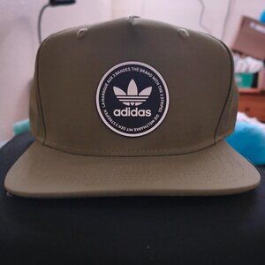 Adidas Men's Khaki and Green Hat